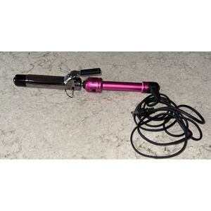 Hot Tools Professional Curling Iron 1.25 Inch Barrel HPK45 Pink